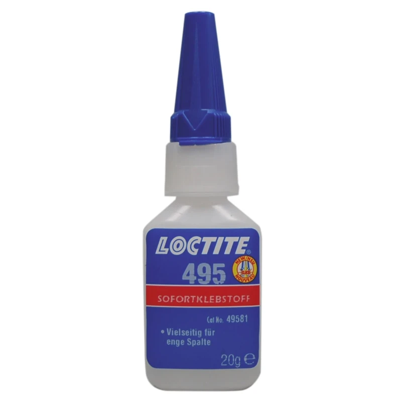 Loctite Cyanoacrylate Super Glue Transparent Liquid 50 g Loctite 495 50g
