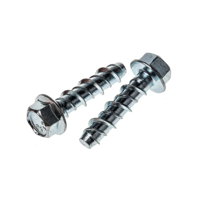 RS PRO Zinc Plated Steel Hexagon Flange Head Anchor Bolt Thread Size 8 mm Drill Diameter 6 mm Length 30 mm 174-3309