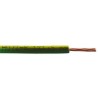 RS PRO 6491B Series Yellow, Green 4 mm² Hook Up Wire 12 AWG 7/0.85 mm Copper Conductor, 100 m Length, Cross Linked 836-1013