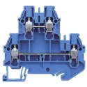 Wieland Multi Level Terminal Block Blue, 2-Level, 2 Positions, Screw Termination, 800V, 32A, WT 4 E Series 58.504.7055.6