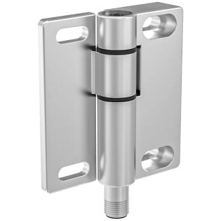 Banner SI-HG80 Safety Hinge Switch SPDT with Die Cast Zinc Housing, IP67, 3A Contact Current, 250V AC, 80mm Shaft Length HG80