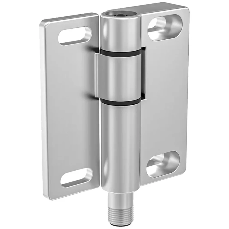 Banner SI-HG80 Safety Hinge Switch SPDT with Die Cast Zinc Housing, IP67, 3A Contact Current, 250V AC, 80mm Shaft Length HG80
