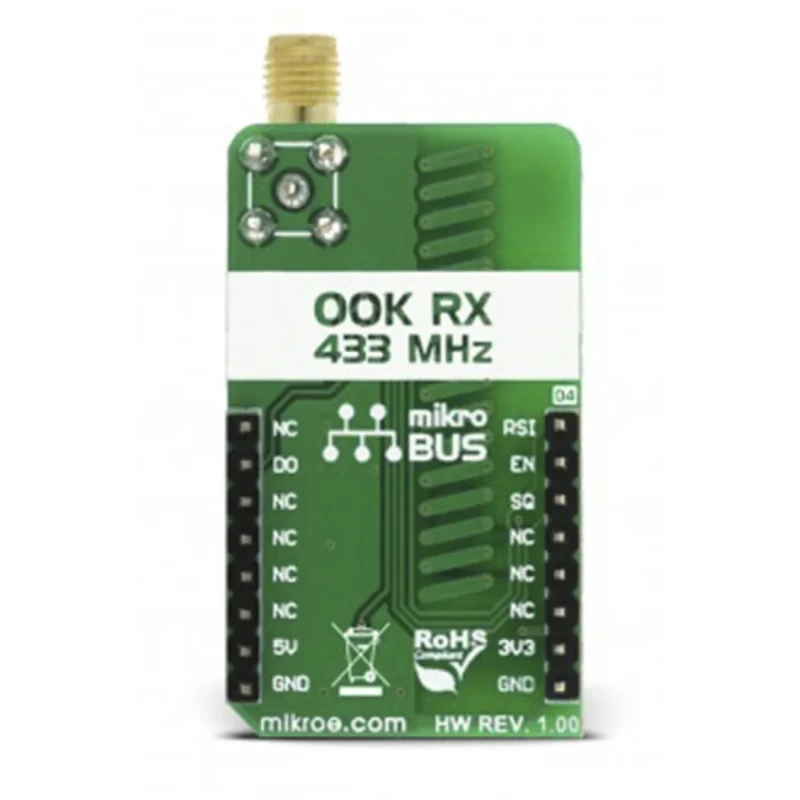 MikroElektronika Communication & Wireless Development Tool, GPIO Interface, 433MHz MICRF230 Model 