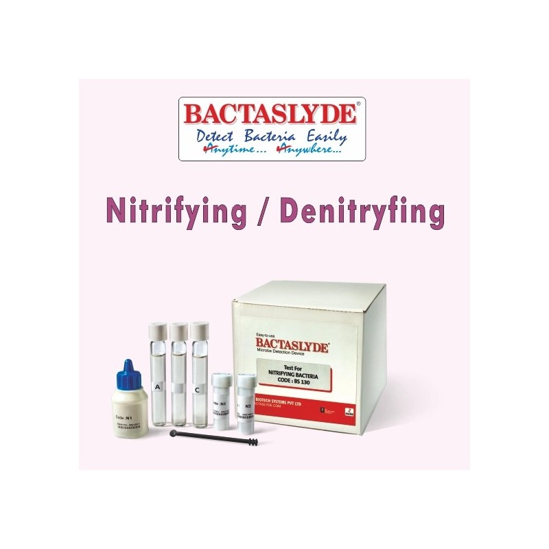 Aquasol Nitrifying / DeNitrifing Bacteria 5 Qualitative Test of Nitrifying / Denitryfing Bacteria BS130