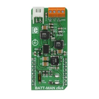 MikroElektronika Power Management Development Kit Battery Charger for Portable Devices MIKROE-2901