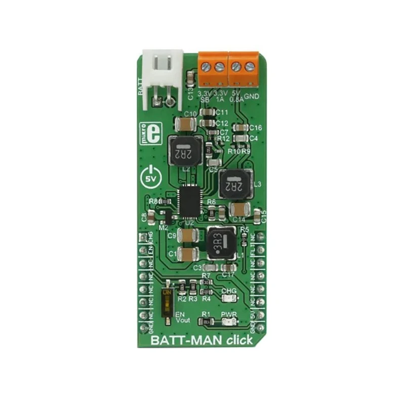 MikroElektronika Power Management Development Kit Battery Charger for Portable Devices MIKROE-2901