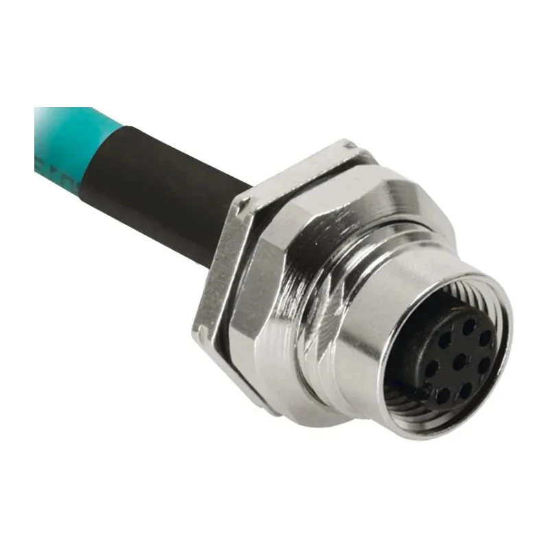 Turck FKFD Ethernet Cable, 500 mm, Unshielded, Blue Thermoplastic Elastomer, Cat5e Rated, 42V Voltage, RJ45 FKFD 840-0.5M