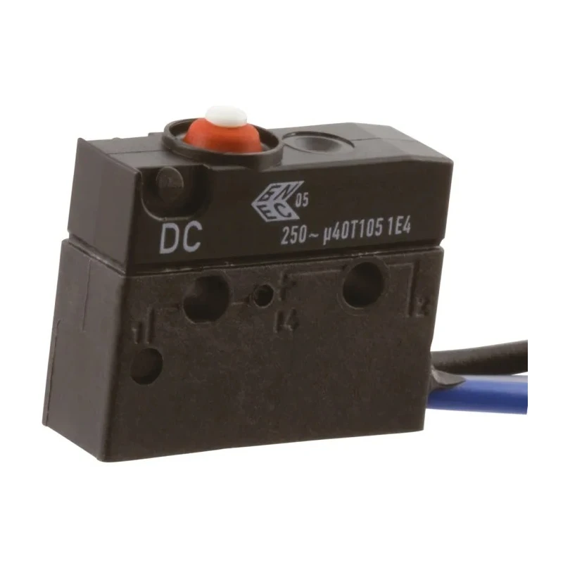 ZF Button Micro Switch Lead Terminal 6A 250 V AC SPCO IP67 DC1C-C4AA