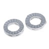 Heico Unalloyed Steel Delta Protect Wedge Lock Washers, M4, 7.6mm External Diameter, 1.7mm Thickness, Grade A4, RoHS H-HLS-4