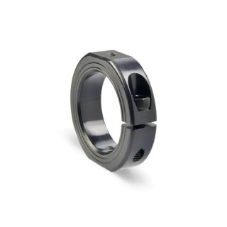 Ruland One Piece Shaft Collar, Clamp Screw Fastening, Carbon Steel, Bore Diameter 10mm, Outside Diameter 24mm OF-MCL-10-F