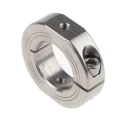 Ruland One Piece Stainless Steel Shaft Collar with Clamp Screw, Bore 30mm, OD 54mm, Width 15mm OF-MCL-30-SS