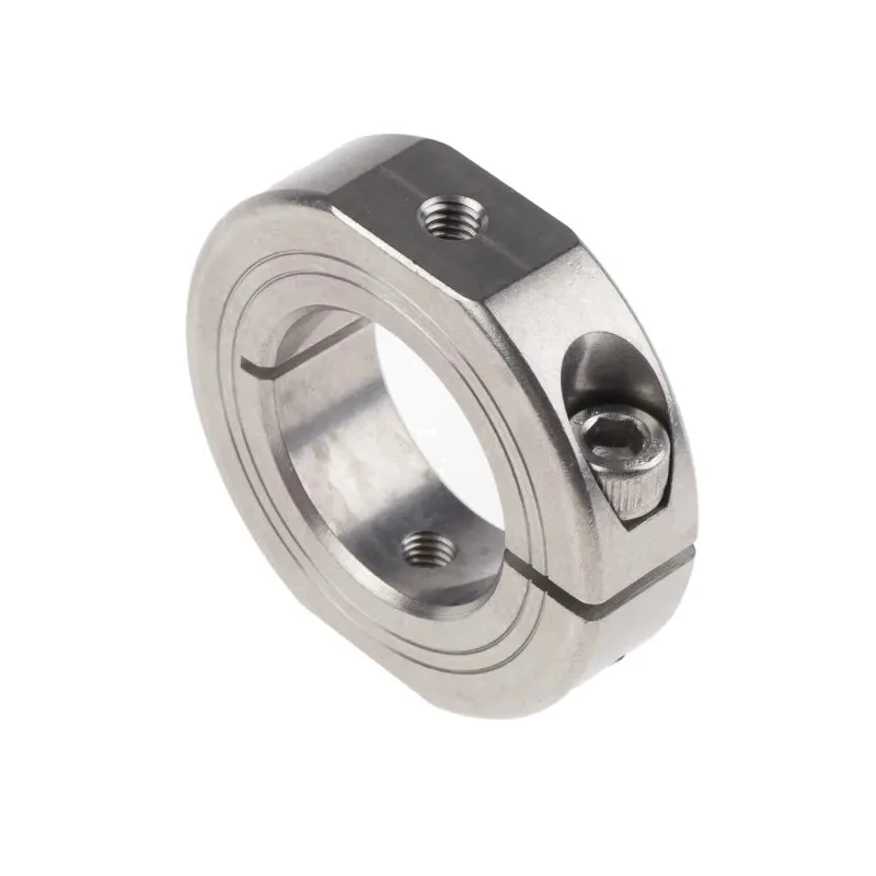 Ruland One Piece Stainless Steel Shaft Collar with Clamp Screw, Bore 30mm, OD 54mm, Width 15mm OF-MCL-30-SS