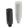 SMC Polyvinyl Fluoride Pneumatic Silencer 1 MPa Threaded Connection 3/8 in R AN Series AN302-03