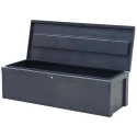 RS PRO Metal Lockable Transit Case 1200 mm x 450 mm x 360 mm Steel Enamel Finish 851-7521