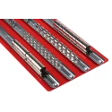 RS PRO Plastic Socket Rail Tool Rail 430mm x 430mm 851-7607
