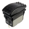RS PRO DPDT On-Off-On Rocker Switch Panel 21.1x37 mm, Polyamide Housing, 16-20A 250V AC 30V DC 174-8341