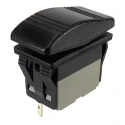RS PRO DPDT On-Off-On Rocker Switch Panel 21.1x37 mm, Polyamide Housing, 16-20A 250V AC 30V DC 174-8341