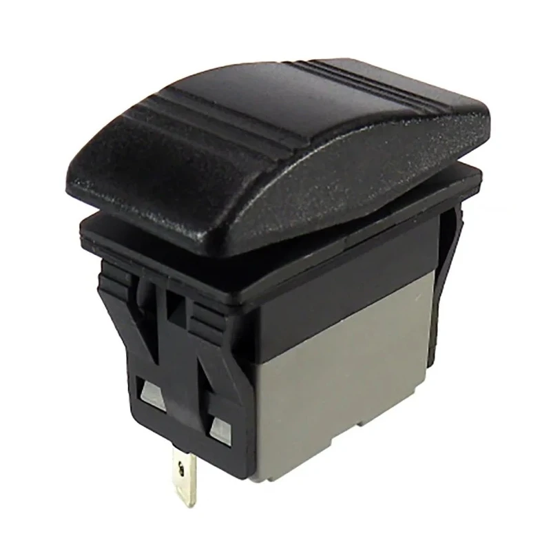 RS PRO Illuminated SPDT Momentary Rocker Switch Panel Mount 21.1 x 37 mm 30V DC IP67 174-8353