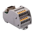 Phoenix Contact Interface Module 2A Current, 14 to 26 AWG Wire Size, 25V AC / 60V DC, DIN Rail Mount 2903777
