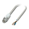 Phoenix Contact Sensor Actuator Cable Male 4 way M12 to 4 way Free Cable End, 3 m Length 250V IP65/IP67/IP68/IP69K 1403948