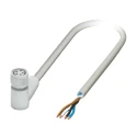 Phoenix Contact Female 4 Way M8 to 4 Way Unterminated Sensor Actuator Cable 3 m 30V 1406851