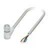 Phoenix Contact Female 4 Way M8 to 4 Way Unterminated Sensor Actuator Cable 3 m 30V 1406851