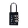 Squire Combination Die Cast Combination Padlock Weatherproof 4.7 mm Shackle 30 mm Body CTL30