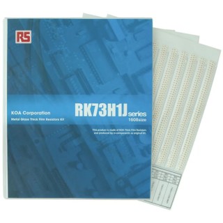 KOA Thick Film Surface Mount RK73H1J Resistor Kit 17000 Pieces 1 Ω to 10 MΩ RK73H1J