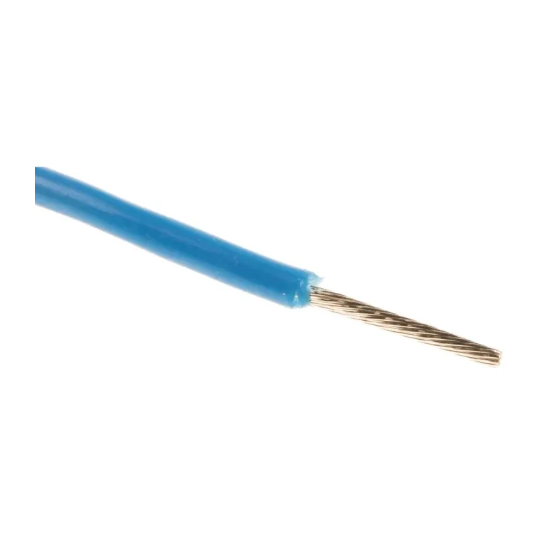 RS PRO Blue 0.2 mm² Hook Up Wire, 24 AWG, 11/0.16 mm Core Strands, 100 m Length, Modified Polyphenylene Ether 872-4502