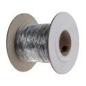 RS PRO Grey 0.2 mm² 24 AWG Hook Up Wire, 11/0.16 mm Strands, 100 m Length, Modified Polyphenylene Ether Jacket 872-4515