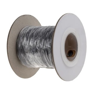 RS PRO Grey 0.2 mm² 24 AWG Hook Up Wire, 11/0.16 mm Strands, 100 m Length, Modified Polyphenylene Ether Jacket 872-4515