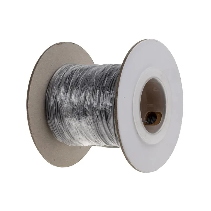 RS PRO Grey 0.2 mm² 24 AWG Hook Up Wire, 11/0.16 mm Strands, 100 m Length, Modified Polyphenylene Ether Jacket 872-4515
