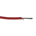 RS PRO Red 0.33 mm² 22 AWG Hook Up Wire 17/0.16 mm Stranded Tinned Copper Conductor, 100 m, Polyethylene Sheath 873-8974