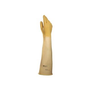 Mapa ALTO 285 Beige Latex Coated Work Gloves Size 9, Chemical Resistant, EN388 Protective Gloves 285
