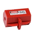 Brady Red 2-Lock Electrical Plug Lockout Polypropylene Material 9.14mm Shackle PLUG LOCKOUT 110 VOLT W/ DANGER LABELS