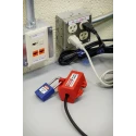 Brady Red 2-Lock Electrical Plug Lockout Polypropylene Material 9.14mm Shackle PLUG LOCKOUT 110 VOLT W/ DANGER LABELS