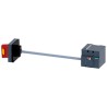 Siemens Yellow Red Rotary Handle 70 mm SENTRON Series 3VA9157-0PK15
