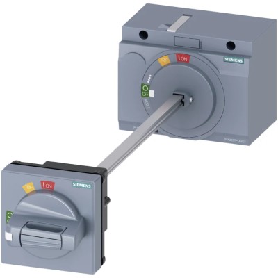 Siemens Grey Handle Mechanism Kit Rotary Handle 105mm Length SENTRON Series 3VA9267-0FK21