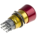 RS PRO Emergency Stop Push Button Panel Mount 19.2 mm Cutout DPDT IP65 877-1968