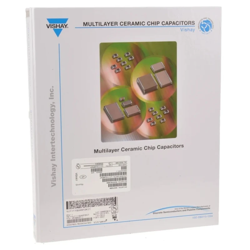 Vishay Surface Ceramic Capacitor Kit 15 Pieces, 10pF to 82pF, 250V to 1500V VJ1111QUARF2KIT