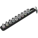 Wera 10-Piece 3/8 in Zyklop Socket Set with Holding Function, Square Drive 05003970001