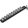 Wera 10-Piece 3/8 in Zyklop Socket Set with Holding Function, Square Drive 05003970001