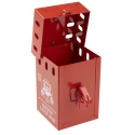 RS PRO 6 Padlock Lockout Station 110mm Width 155mm Height Red 882-5933