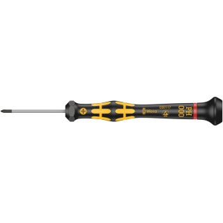 Wera Precision Screwdriver PH000 Tip 40 mm Blade 137mm Overall ESD Safe Czech Republic PH000
