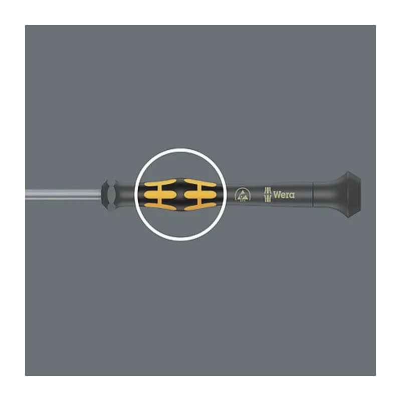 Wera Precision Screwdriver PH000 Tip 40 mm Blade 137mm Overall ESD Safe Czech Republic PH000