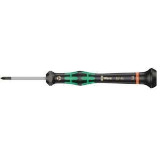 Wera Precision Screwdriver, M Tip Size, 40 mm Blade Length, 137 mm Overall Length 05118145001