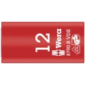 Wera 3/8 in Drive 12 mm 6 Point Hex VDE 1000V Approved Insulated Socket 46mm Overall Length 05003697001