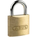 ABUS Keyed Brass Padlock Weatherproof, 6 mm Shackle Diameter, 30 mm Shackle Length, 29 mm Body Width 713/30 B/DFIPT