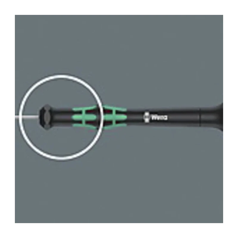 Wera Precision Screwdriver Slotted Tip 0.35mm Thickness, 40mm Blade, 137mm Overall Length 05117997001