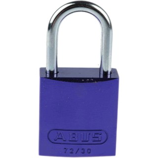 ABUS Steel, Aluminium Safety Padlock Weatherproof 4.4mm Shackle Diameter, 31.8mm Body 1819